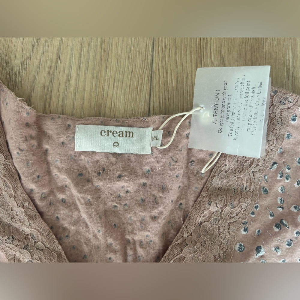 CREAM Dusty Rose Pyjamas - Picture 2 of 2
